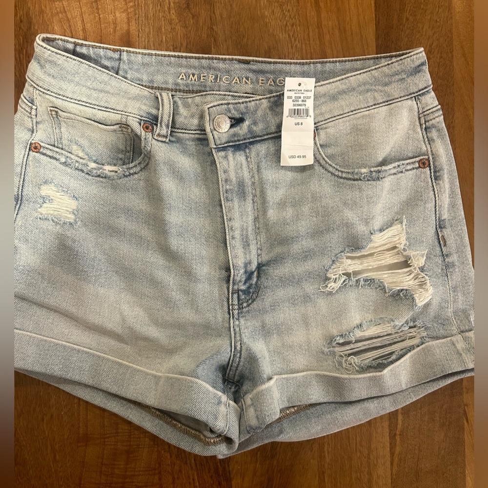 American Eagle Distressed Denim Shorts